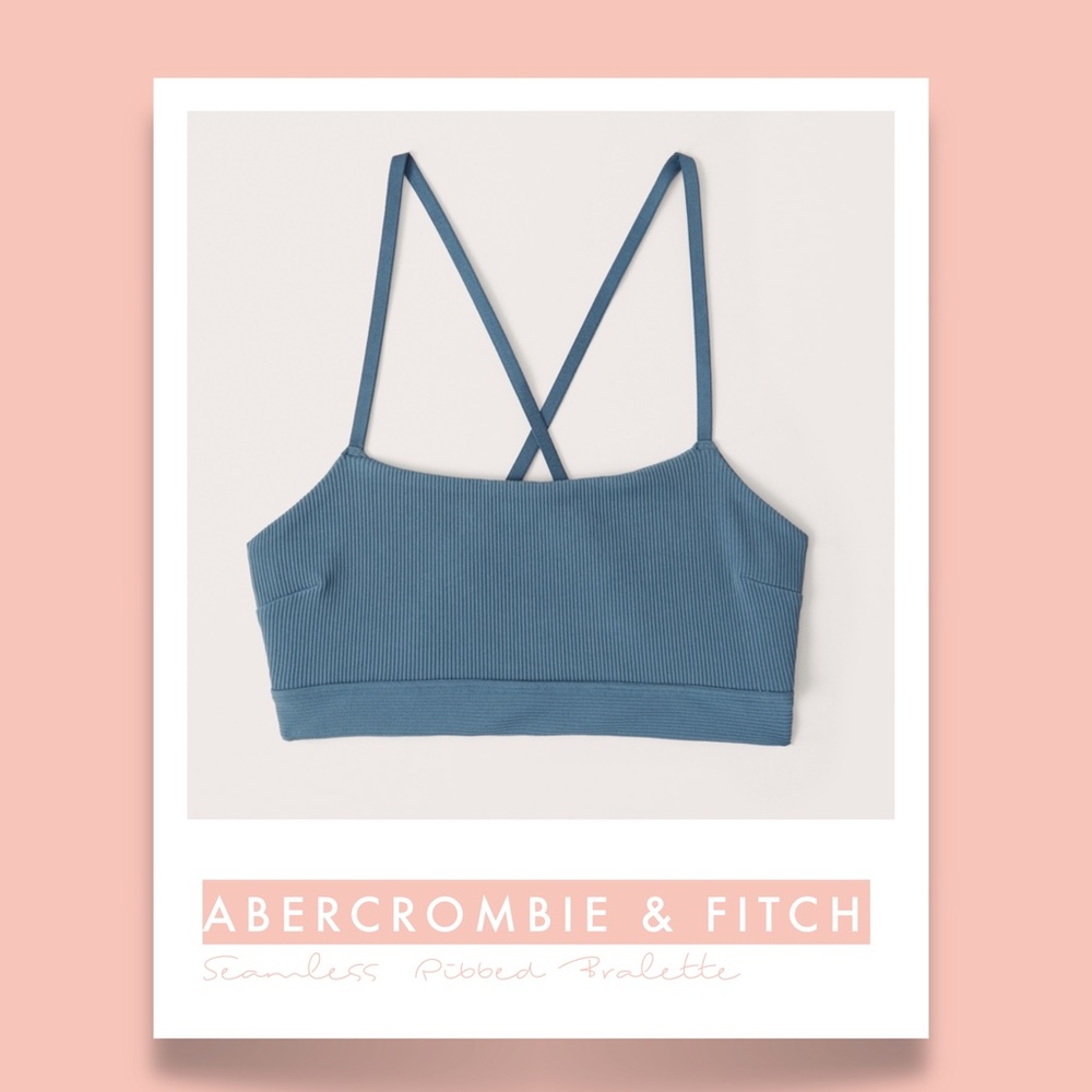 ABERCROMBIE & FITCH - Seamless Ribbed Bralette - NWT